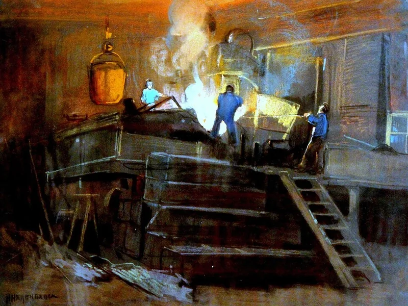 1871-Herman Heijenbrock - Acciaio elettrolitico